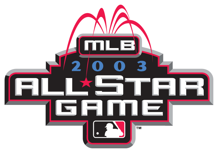 MLB All-Star Game 2003 Alternate Logo v3 DIY iron on transfer (heat transfer)